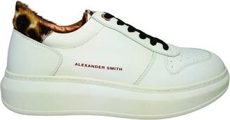Alexander Smith Sneakers Cambridge-W White - Dames - Sneakers - Wit - 40 EU - Leer - Schoenen