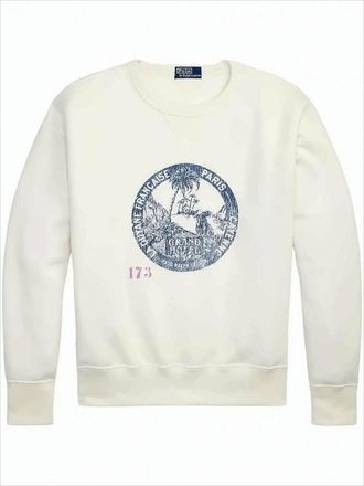 Polo Ralph Lauren Vintage Graphic Long-Sleeve Sweatshirt