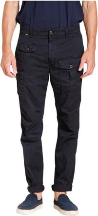 Mason's George Coolpocket Cargo Pants - Heren - Slim Fit Broeken - Blauw - S - Katoen - Broeken