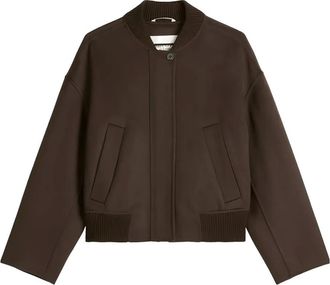 Marc O'Polo box-pockets bomber jacket - Brown