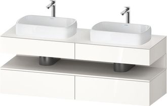 Duravit Qatego Consola Mueble Bajo Lavabo, 2 Extensiones, 2 - Duravit