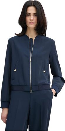Joop Junipa Blouson - Dames - Bomber jackets - Blauw - M - Polyester - Jassen