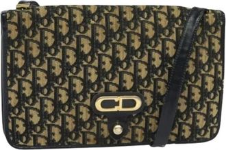 Dior Pre-owned Trotter Canvas Schoudertas - Dames - Vintage Schoudertas - Veelkleurig - ONE Size - Vintage