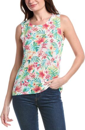 Tommy Bahama Tropi-Flore Linen-Blend Sweater