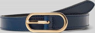Tamaris Tamaris Gürtel aus Leder-Mix in Blau, Größe 100
