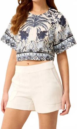 Marie Oliver Drew Top In Tropica