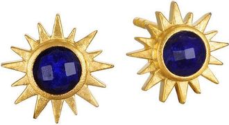 Satya Jewelry Light Seeker Labradorite Starburst Earrings