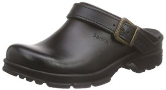 Sanita San-duty Open-ob, Unisex Adults Clogs, Black (Black 2), 6 UK (40 EU)