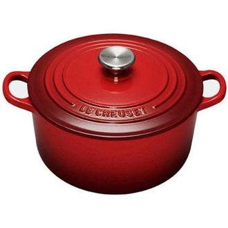 LE CREUSET Cocotte Redonda Le Creuset Evolution 24cm Hierro Fundido Cereza