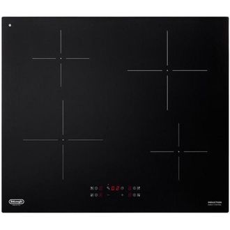 DeLonghi DeLonghi pin 62. Colore del prodotto: Nero, Posizionamento dellapparecchio: Da incasso, Dimensione della larghezza del piano cottura: 60 cm. Tipo