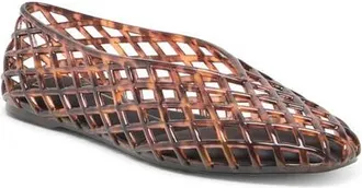 Dolce Vita Jam Jelly Flat in Tortoise Jelly at Nordstrom, Size 10