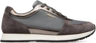 Bally Athyna Calf Suede Low-Top Sneakers, Brand Size 36 ( US Size 5.5 )