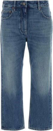 Valentino Garavani Denim 5-Pocket Jeans - Dames - Regular Fit Jeans - Blauw - W25 - Denim - Jeans
