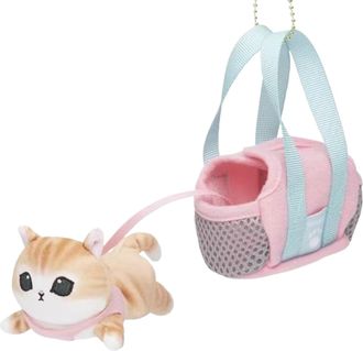 Generic Plush Keychain Pendant, Cute Animal Keychain, Cartoon Plush Accessory, Cat Bag Charm, Funny Animal Plush Pendant Cute Cat Plush Keychain for Bags, Bac