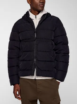 C.P. Company Mens Chrome R Goggle down jacket