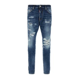 Dsquared2 Slim-fit Jeans, male, Blue, Size: XL Teddy Jeans