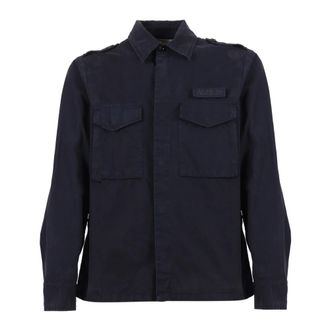 Aspesi Camicia - male - Aspesi - Light Jackets - Blue - M - Jackets
