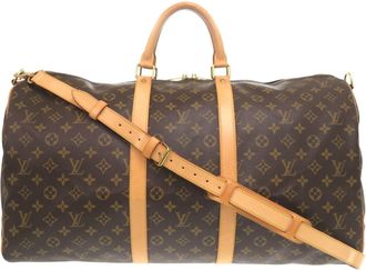Louis Vuitton Brown Monogram Monogram Boston Bag (Pre-Owned)