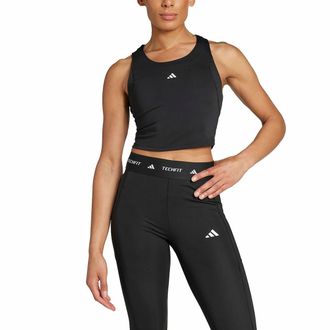adidas Performance Korte tanktop voor training TECHFIT