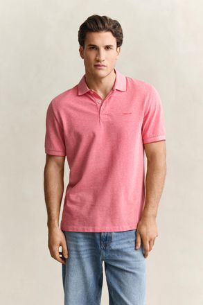 GANT Men Two-Toned Polo Shirt (XXXL) ROSE RED
