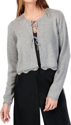 Cami NYC Elaine Cardigan In Alloy