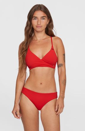 O'Neill Bandeau-Bikini ONEILL ESSENTIALS BAAY MAOI BIKINI SET, Damen, Gr. 34, N-Gr, rot (rot coat), Obermaterial: 85% Polyamid, 15% Elasthan, Bikini-Sets Band