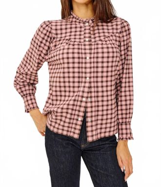 Rails Alanna Blouse In Ivory Smoke Onyx