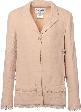 Chanel Giacca con bottoni Coco anni 2010-2020 - Toni neutri