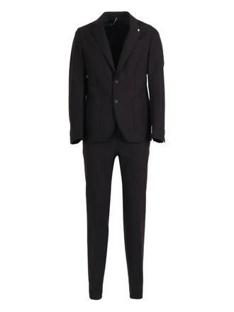 Brando single-breasted suit - Black