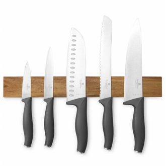 Berlinger Haus Berlinger Haus - Juego De 5 Cuchillos De Cocina Con Hoja Bh-2940 Antracita