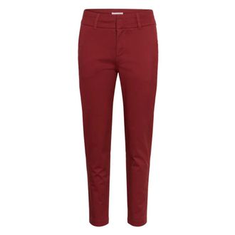 Part Two Dames, Broeken, Rood, Maat: 2XS Katoen