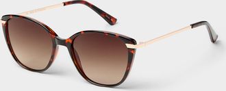 Simons Womens Carmen soft cat-eye sunglasses
