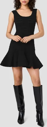 French Connection Cecilia Sleeveless Knit Minidress in Black at Nordstrom, Size X-Small