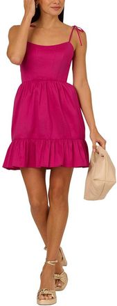 Adrianna Papell Soft Skirt Mini Dress