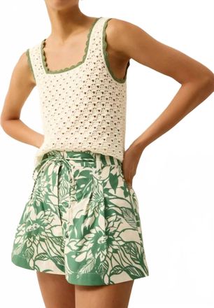 Marie Oliver Ella Sleeveless Top In Lindon
