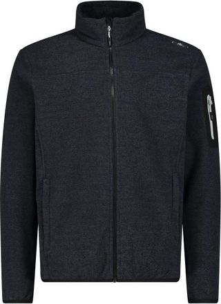 F.lli Campagnolo Jacket Jacquard Knitted 38H2237 Fleecejacke f&uuml;r Herren | schwarz