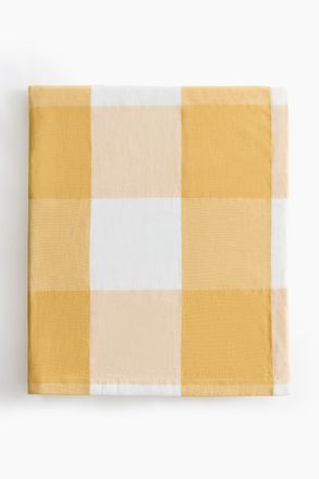 H&M Tischdecke aus Leinenmix - Yellow
