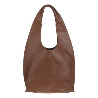 A.P.C. A.p.c., Dames, Tassen, Bruin, Maat: ONE Size Leer