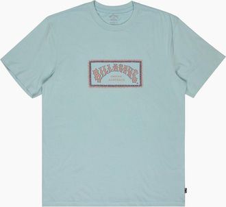 Billabong Mens Billabong Mens Arch Frame Short Sleeve T-Shirt - Blue - Size: 40