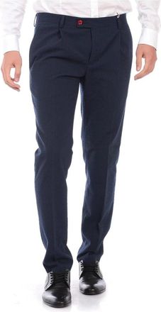 Daniele Alessandrini Jeans - Heren - Nette broeken - Blauw - XL - Katoen - Broeken