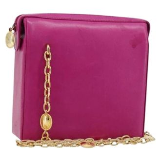 Dior Pre-owned Vintage Shoulder Bag - Dames - Pre-owned - Roze - Maat: ONE Size Leer