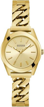 Guess Serena Horloge - Dames - Accessoires - Geel - Maat: ONE Size
