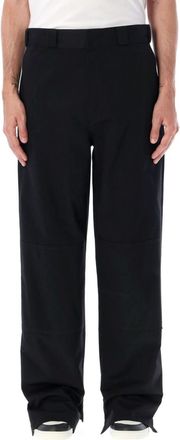 Palm Angels Black Logo Detail Trousers