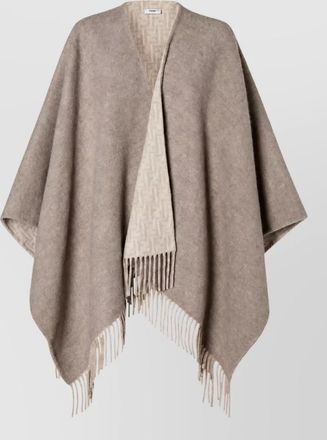 Fendi cashmere poncho