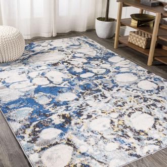 Jonathan Y Designs Pebble Marbled Abstract Area Rug