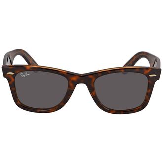 Ray-Ban Ray Ban Original Wayfarer Bicolor Dark Grey Square Unisex Sunglasses RB2140 1292B1 50