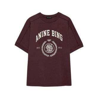 Anine Bing Dames, Tops, Rood, Maat: S Katoen