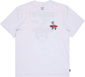 Billabong Screw It S/S T-Shirt f&uuml;r Herren | wei&szlig;