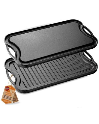 Nutrichef 20In Cast Iron Griddle