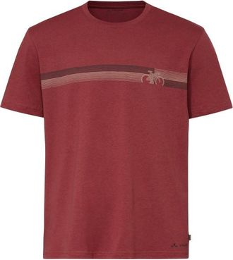 Vaude Cyclist V T-Shirt f&uuml;r Herren | rot